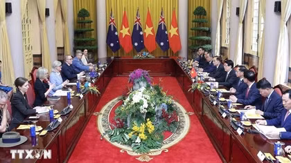 Quyết tâm đưa quan hệ Việt Nam-Australia phát triển mạnh mẽ hơn trong giai đoạn mới