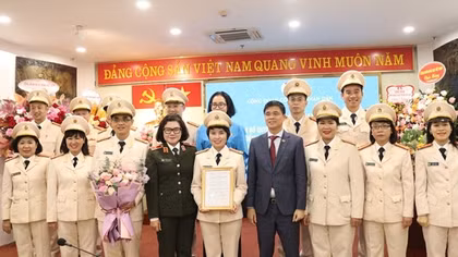 Công bố quyết định chỉ định Ban Công đoàn và Ủy ban Kiểm tra Công đoàn CAND