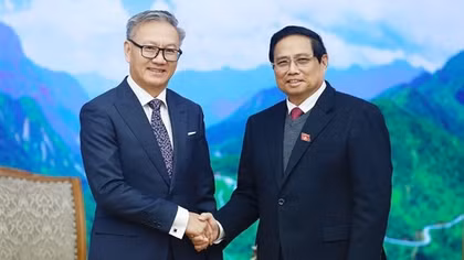 Thủ tướng Phạm Minh Chính tiếp Bộ trưởng Ngoại giao Lào Thongsavanh Phomvihane