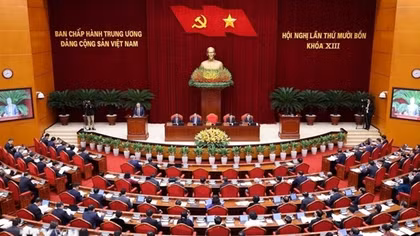 Thông báo Hội nghị lần thứ 14 Ban Chấp hành Trung ương Đảng khoá XIII