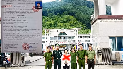 Nữ tội phạm ma túy sa lưới sau 7 năm vượt biên trốn truy nã
