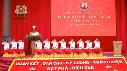 Đại hội đại biểu Đảng bộ Công an Trung ương lần thứ VIII tiến hành Phiên trù bị