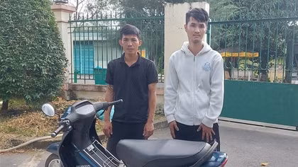 Công an phường nhanh chóng làm rõ thủ phạm trộm xe máy