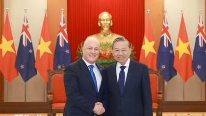 Tổng Bí thư: Đưa quan hệ Việt Nam-New Zealand bước vào giai đoạn phát triển mới