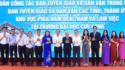 Ban Tuyên giáo và Dân vận Trung ương khảo sát thực tế mô hình đổi mới sáng tạo tại Vĩnh Long