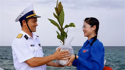 Phát động chiến dịch “Triệu cột mốc xanh” gây quỹ trồng cây phủ xanh đặc khu Trường Sa