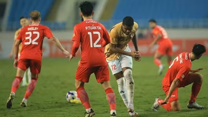 Thắng trận derby Thủ đô, Thể Công Viettel chiếm ngôi đầu bảng V.league