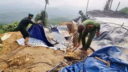 Ngăn chặn “vàng tặc” ở Bồng Miêu
