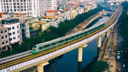 Điều chỉnh lịch chạy tàu đường sắt trên cao trong dịp lễ, người dân cần lưu ý