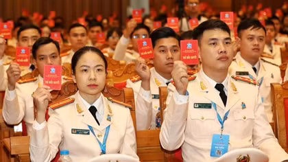 Khai mạc trọng thể Đại hội Đoàn Thanh niên Bộ Công an lần thứ XXIII