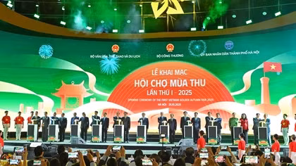 Khai mạc Hội chợ mùa Thu, Thủ tướng gợi ý tổ chức hội chợ 4 mùa