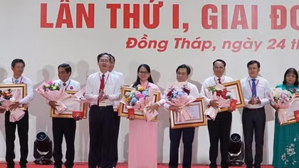 5 CBCS Công an được tôn vinh tại Đại hội thi đua yêu nước tỉnh Đồng Tháp