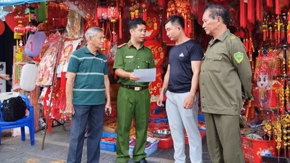 Liên tục kiểm tra công tác phòng ngừa, đấu tranh với vi phạm pháp luật về pháo