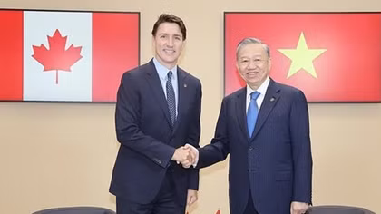 Tổng Bí thư, Chủ tịch nước Tô Lâm gặp các Thủ tướng Canada và Bỉ