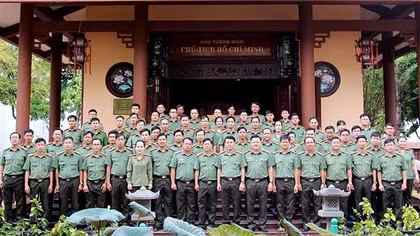 Họp mặt lực lượng Tham mưu Công an các tỉnh, thành phố khu vực Tây Nam Bộ
