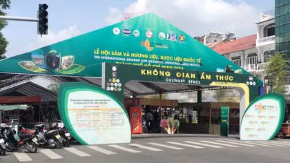 Lễ hội sâm lần đầu tiên tổ chức tại TP Hồ Chí Minh