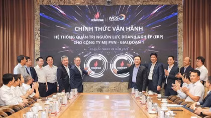Petrovietnam vận hành Hệ thống quản trị nguồn lực doanh nghiệp (ERP)