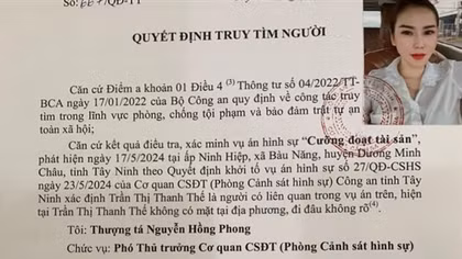 Truy tìm “hot girl” liên quan vụ cưỡng đoạt tài sản
