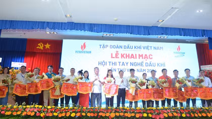 Khai mạc Hội thi tay nghề Dầu khí lần thứ VIII năm 2024