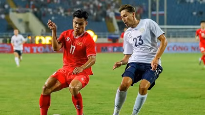 Đội tuyển Việt Nam để thua đậm trong trận khai mạc LP Bank Cup 2024