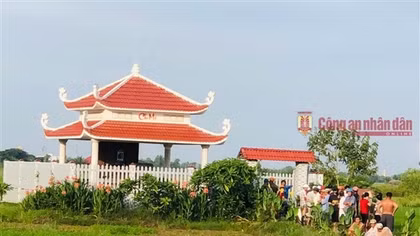 Nam thanh niên tử vong trong tư thế treo cổ ở khu nhà mồ