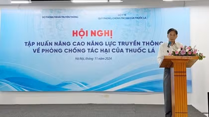 Mỗi năm có 104.300 ca tử vong vì các bệnh liên quan đến thuốc lá