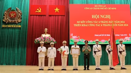 Công an các đơn vị, địa phương nâng cao hiệu quả công tác 6 tháng đầu năm