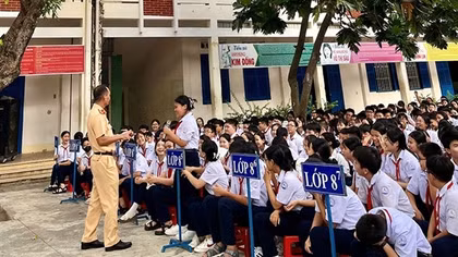 Khánh Hòa đẩy mạnh tuyên truyền pháp luật giao thông tại cơ sở giáo dục