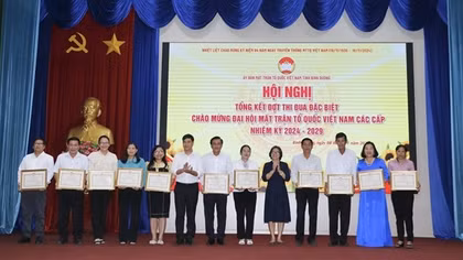 Hàng trăm công trình ý nghĩa, thiết thực chào mừng Đại hội MTTQ các cấp ở Bình Dương