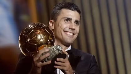 Rodri đoạt Quả Bóng Vàng 2024