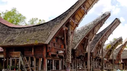 Thần thái Đông Sơn nhà Toraja, Indonesia