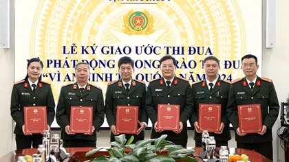 Cụm thi đua số 6, Bộ Công an hưởng ứng phong trào thi đua "Vì an ninh Tổ quốc" năm 2024