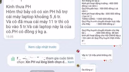 Lại nhức nhối chuyện lạm thu đầu năm học mới