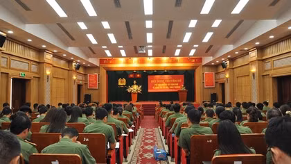 Cụm thi đua số 1, Bộ Công an phổ biến quy định mới về công tác thi đua, khen thưởng