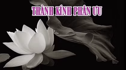 Lời chia buồn tới gia đình Trung tá Nguyễn Thiêm