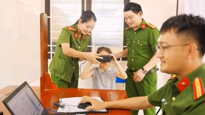 Hơn 2.000 trẻ em Hà Tĩnh đã được cấp thẻ căn cước