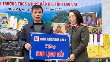 Tổ chức chương trình trình thiện nguyện "Áo ấm cho em 2024"