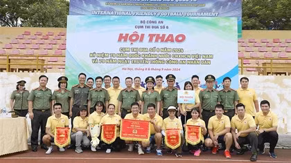 Bế mạc Hội thao Cụm thi đua số 6