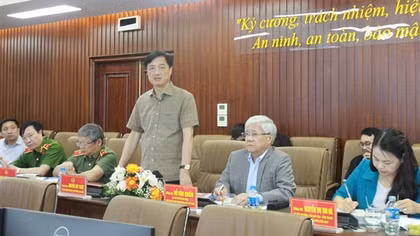 Bộ Công an làm việc với Trung ương Mặt trận Tổ quốc về chuyển đổi số