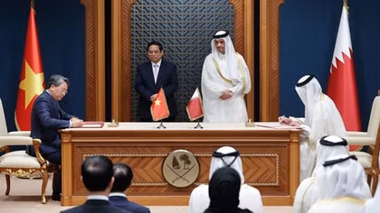 Việt Nam, Qatar ký kết nhiều văn kiện hợp tác quan trọng