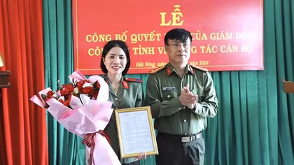 Tuyển dụng em gái Liệt sĩ Vũ Văn Nam vào CAND
