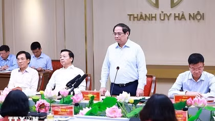 Thực hiện 5 trọng tâm, 10 nhiệm vụ phát triển Hà Nội thời gian tới