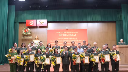 Trao Giải thưởng Búa Liềm Vàng, Cuộc thi chính luận bảo vệ nền tảng tư tưởng của Đảng trong CAND năm 2024
