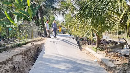 Khắc khoải mong mưa ở “rốn” hạn Cà Mau