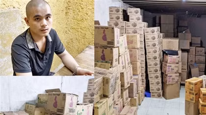 Phá đường dây sản xuất, buôn bán nước giặt, nước rửa bát giả nhãn hiệu Thái Lan