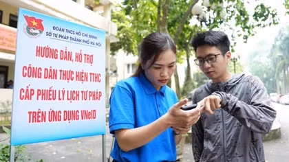 Hơn 52% phiếu lý lịch tư pháp được cấp trên VNeID trong toàn quốc