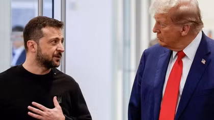 Tổng thống Ukraine gặp ông Trump tại New York