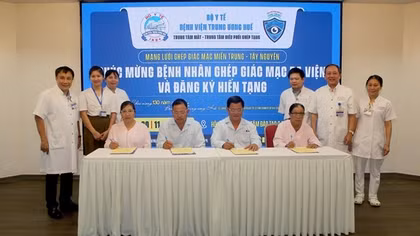4 bệnh nhân mù lòa đăng ký hiến tạng sau khi nhìn thấy ánh sáng nhờ ghép giác mạc