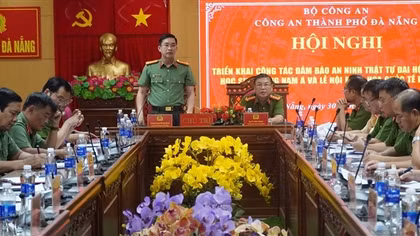 Sẵn sàng đảm bảo ANTT các sự kiện quan trọng tại Đà Nẵng