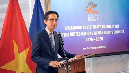 Việt Nam tái ứng cử Hội đồng Nhân quyền Liên hợp quốc nhiệm kỳ 2026-2028